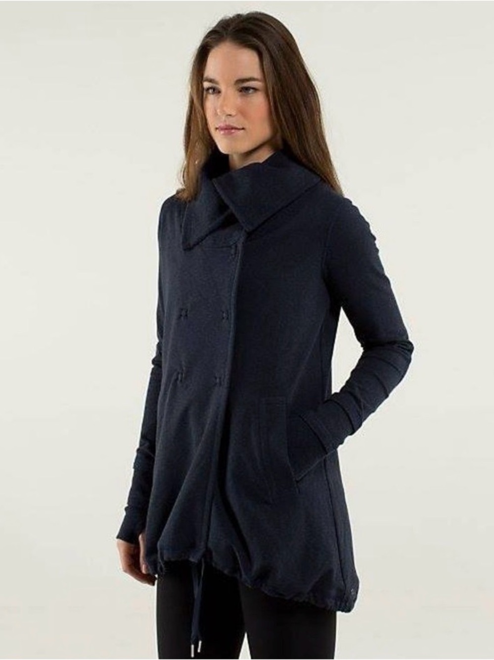 Vintage Lululemon Gratitude Wrap in Colour Heathered Inkwell Size 4